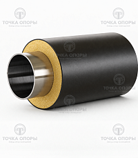 Труба ППУ 110х38х3 мм ПЭ 2 ГОСТ 30732-2006