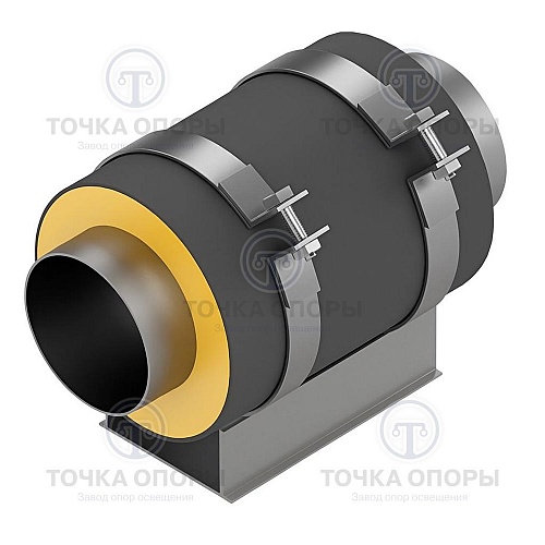Скользящая опора СПО 89/160.100 подкладная для труб в ППУ